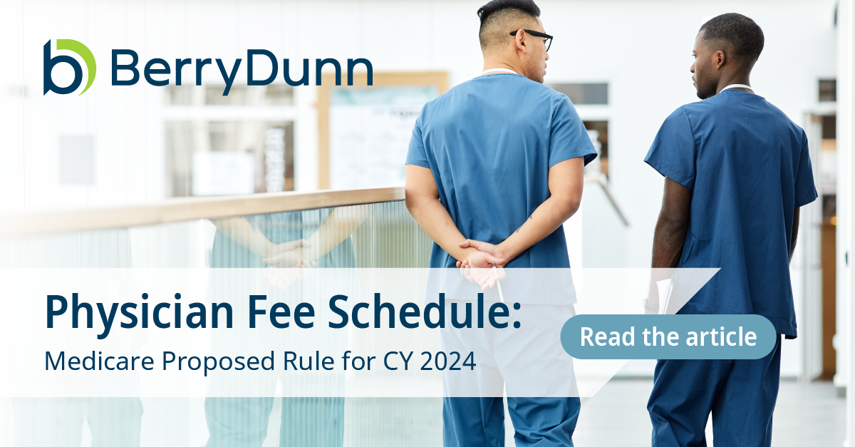 Medicare Proposed Rule For Cy Berrydunn